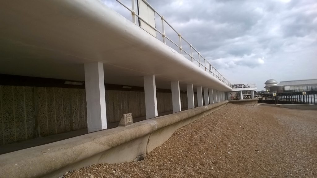 Cemplas has carried out extensive repairs to Bottle Alley in Hastings, which forms the 480-metre long lower deck of the promenade..