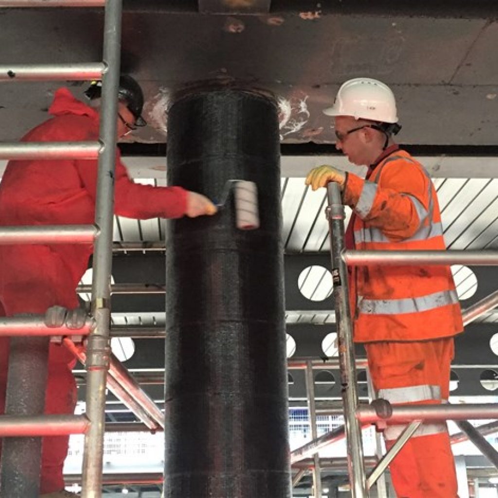 CRL has recently completed significant carbon fibre reinforced polymer (CFRP) structural strengthening works at Triton Square, London.