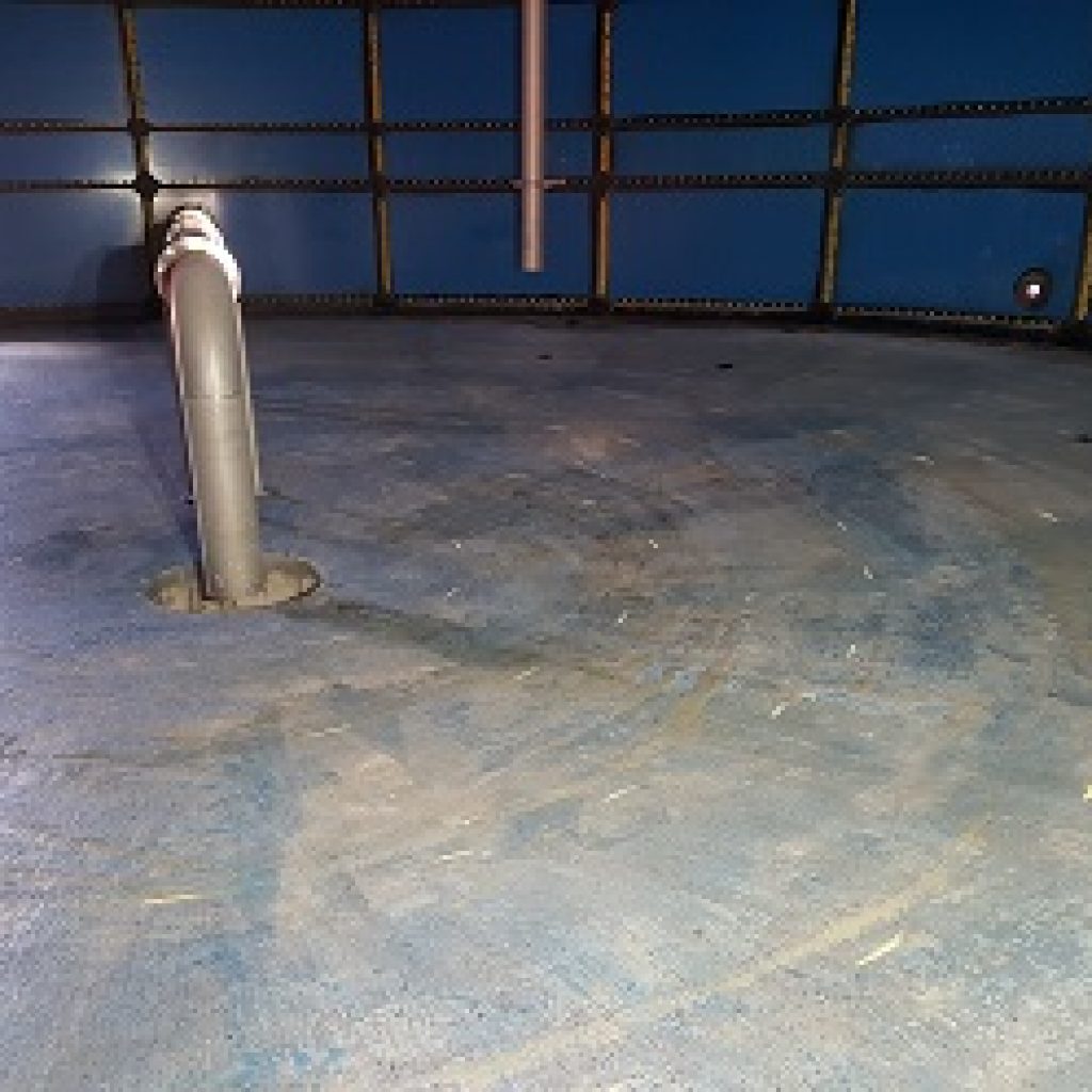 CSC Services has completed a scheme of sludge tank refurbishment work for Severn Trent Water