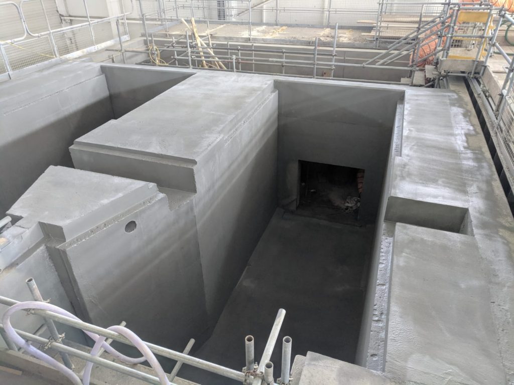 Flexcrete Materials Used in Sewage Treatment Works Revamp